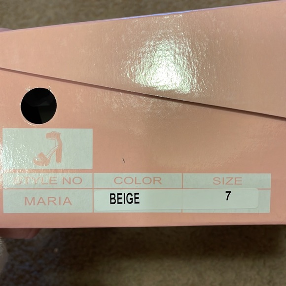 💖Maria “BARBIECORE” Rhinestone Platform Heel💖 - Picture 4 of 4